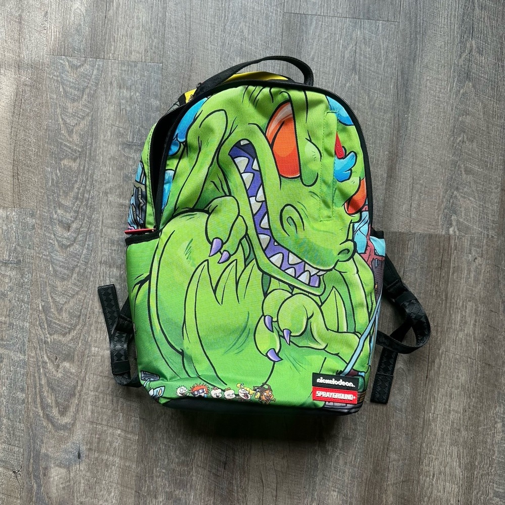 Sprayground x Nickelodeon Rugrats Reptar "Crammed" Backpack - Very Rare (New)